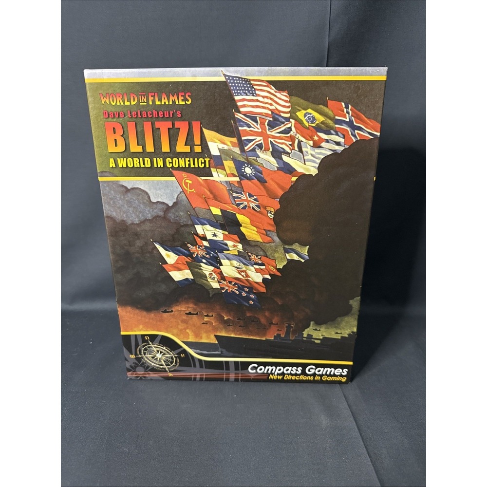 World in Flames BLITZ! A World in Conflict WW2 strategy game Unpunched Compass